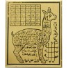 Iran Persian Mysterious Sciences Charm Talisman Love White Magic Brass Plate