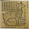 Iran Persian Mysterious Sciences Charm Talisman Love White Magic Brass Plate