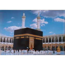Islam Shia Sunni Mecca Makkah Al-Masjid Al-Haram Qiblah Poster