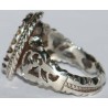 Iran Persian Natural Neyshabur Firoozeh Shajar Turquoise Sterling Silver 925 Ring