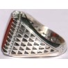 Iran Islam Shia Natural Square Agate Aqeeq Akeek Aqiq Sterling Silver 925 Ring
