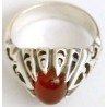 Iran Islam Shia Natural Agate Aqeeq Akeek Aqiq Sterling Silver 925 Ring