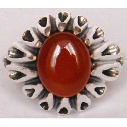 Iran Islam Shia Natural Agate Aqeeq Akeek Aqiq Sterling Silver 925 Ring