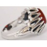 Iran Islam Shia Natural Agate Aqeeq Akeek Aqiq Sterling Silver 925 Ring