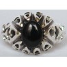 Iran Islam Shia Natural Onyx Agate Aqeeq Aqiq Akeek Sterling Silver 925 Ring