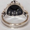 Iran Islam Shia Natural Onyx Agate Aqeeq Aqiq Akeek Sterling Silver 925 Ring