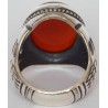 Iran Islam Shia Natural Agate Aqeeq Akeek Aqiq Sterling Silver 925 Ring