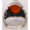 Iran Islam Shia Natural Agate Aqeeq Akeek Aqiq Sterling Silver 925 Ring