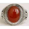 Iran Islam Shia Natural Agate Aqeeq Akeek Aqiq Sterling Silver 925 Ring