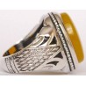 Islam, Shia, IRAN, Agate, Ring, Aqeeq, Aqiq, Silver 925, Natural Yellow Agate, Sterling Silver, Silver Ring, Akeek, Yellow Agate