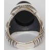 Iran Islam Shia Natural Onyx Agate Aqeeq Aqiq Akeek Sterling Silver 925 Ring