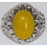 Islam, Shia, IRAN, Agate, Ring, Aqeeq, Aqiq, Silver 925, Natural Yellow Agate, Sterling Silver, Silver Ring, Akeek, Yellow Agate
