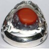 Iran Islam Shia Natural Agate Aqeeq Akeek Aqiq Sterling Silver 925 Ring