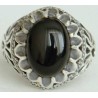 Iran Islam Shia Natural Onyx Agate Aqeeq Aqiq Akeek Sterling Silver 925 Ring