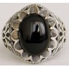 Iran Islam Shia Natural Onyx Agate Aqeeq Aqiq Akeek Sterling Silver 925 Ring