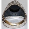 Iran Islam Shia Natural Onyx Agate Aqeeq Aqiq Akeek Sterling Silver 925 Ring