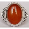 Iran Islam Shia Natural Agate Aqeeq Akeek Aqiq Sterling Silver 925 Ring