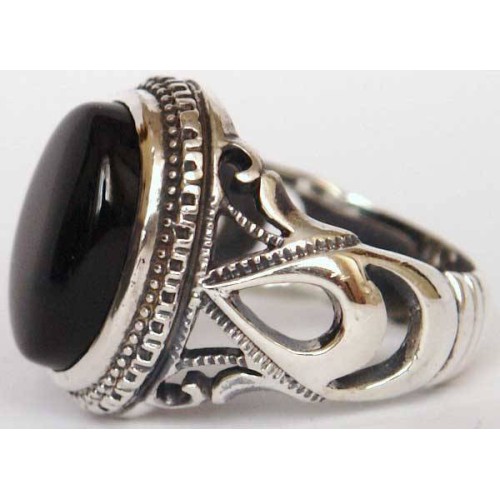 Iran Islam Shia Natural Onyx Agate Aqeeq Aqiq Akeek Sterling Silver 925 Ring Iran Islam Shia Natural Onyx Agate Aqeeq Aqiq Akeek Sterling Silver 925 Ring