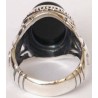 Iran Islam Shia Natural Onyx Agate Aqeeq Aqiq Akeek Sterling Silver 925 Ring
