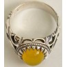 Islam, Shia, IRAN, Agate, Ring, Aqeeq, Aqiq, Silver 925, Natural Yellow Agate, Sterling Silver, Silver Ring, Akeek, Yellow Agate