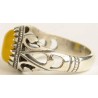 Islam, Shia, IRAN, Agate, Ring, Aqeeq, Aqiq, Silver 925, Natural Yellow Agate, Sterling Silver, Silver Ring, Akeek, Yellow Agate