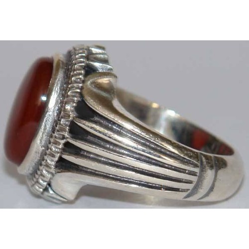 Iran Islam Shia Natural Agate Aqeeq Akeek Aqiq Sterling Silver 925 Ring Iran Islam Shia Natural Agate Aqeeq Akeek Aqiq Sterling Silver 925 Ring