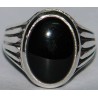 Iran Islam Shia Natural Onyx Agate Aqeeq Aqiq Akeek Sterling Silver 925 Ring