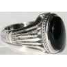 Iran Islam Shia Natural Onyx Agate Aqeeq Aqiq Akeek Sterling Silver 925 Ring