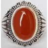 Iran Islam Shia Natural Agate Aqeeq Akeek Aqiq Sterling Silver 925 Ring