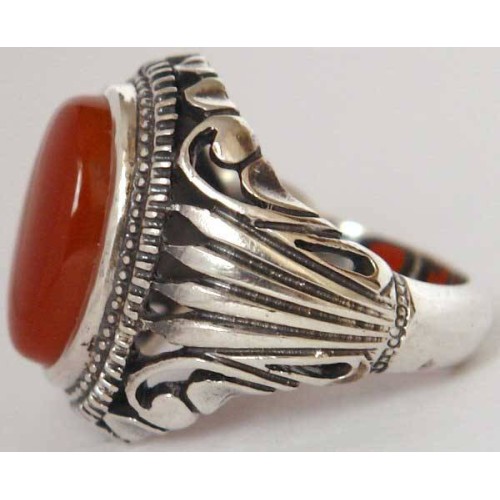 Iran Islam Shia Natural Agate Aqeeq Akeek Aqiq Sterling Silver 925 Ring Iran Islam Shia Natural Agate Aqeeq Akeek Aqiq Sterling Silver 925 Ring