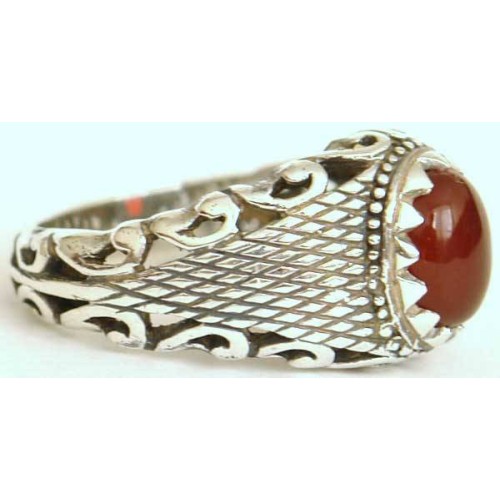 Iran Islam Shia Natural Agate Aqeeq Akeek Aqiq Sterling Silver 925 Ring Iran Islam Shia Natural Agate Aqeeq Akeek Aqiq Sterling Silver 925 Ring