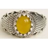 Islam, Shia, IRAN, Agate, Ring, Aqeeq, Aqiq, Silver 925, Natural Yellow Agate, Sterling Silver, Silver Ring, Akeek, Yellow Agate
