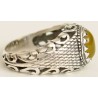 Islam, Shia, IRAN, Agate, Ring, Aqeeq, Aqiq, Silver 925, Natural Yellow Agate, Sterling Silver, Silver Ring, Akeek, Yellow Agate