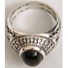 Iran Islam Shia Natural Onyx Agate Aqeeq Aqiq Akeek Sterling Silver 925 Ring