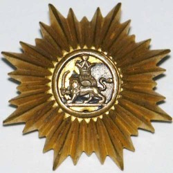 Iran Persia Shah Pahlavi Military Army Uniform Lion & Sun ( Shiro Khorshid ) Taj Crown Shoulder Rank Swedish Button