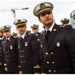 Iran Current Military Navy Lieutenant Visor Cap Hat