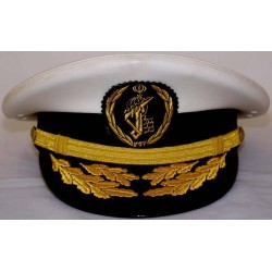 Iran Sepah Pasdaran IRGC Military Navy Admirals Visor Cap Hat