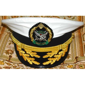 Iran Current Military Navy Admirals Visor Cap Hat