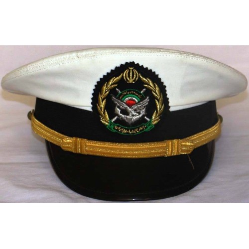 Iran Current Military Navy Lieutenant Visor Cap Hat