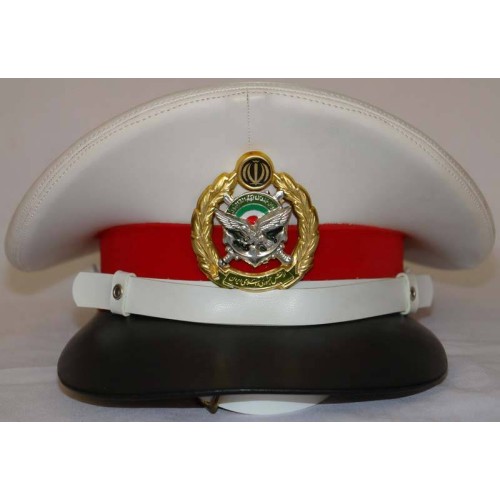 Iran Current Military ARTESH Ground Forces & Air Forces Military Police MP Visor Cap Hat