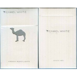IRAQ CAMEL WHITE Unopened Full Cigarette Pack with Arabic Health Warning Text on side