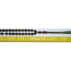 Afghanistan Islam Shia Tasbih Shah Maghsoud Gemstone Misbaha Prayer Beads Subha Rosary Beads