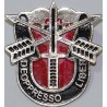 Iran 65th Airborne Special Forces Brigade De oppresso liber Pin Badge