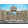 Iran Relief of Tehran Old Gateway Hand-Painted 3D Polyresin Fridge Magnet