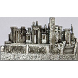 Iran Persepolis Takht-e Jamshid Tachara Château ( Palace of Darius the Great ) 3D Metal Fridge Magnet