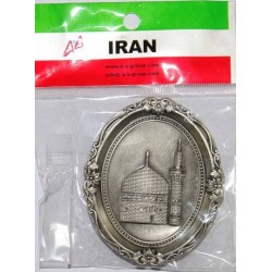 Iran Mashhad Imam Reza Holy Shrine Dome & Minaret 3D Metal Fridge Magnet