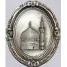 Iran Mashhad Imam Reza Holy Shrine Dome & Minaret 3D Metal Fridge Magnet