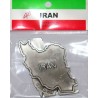 Iran Map 3D Metal Fridge Magnet