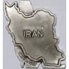 Iran Map 3D Metal Fridge Magnet