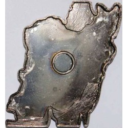 Iran Map 3D Metal Fridge Magnet